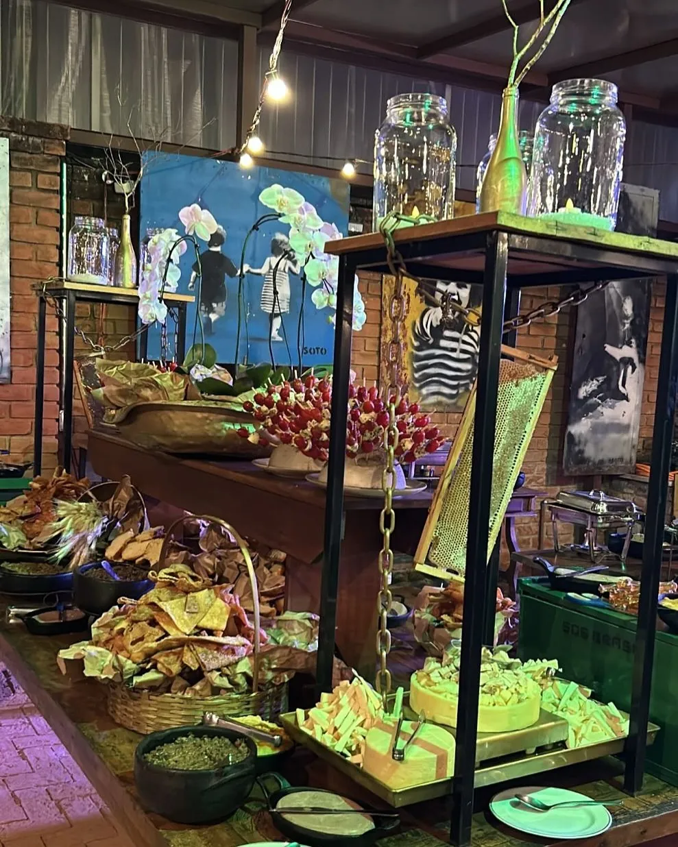 Ilha gastronômica do Réveillon